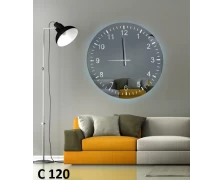 C120 Καθρέφτης ρολόι στρρογγυλός